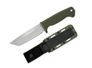 Demko Knives FreeReign Tanto AUS10A OD Green