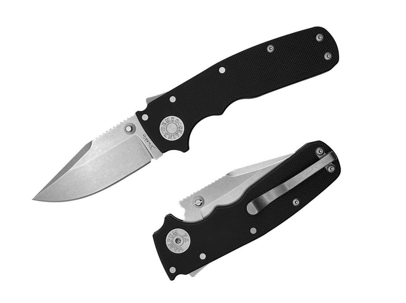 Demko Knives Shark Cub Clip Point 20CV G10 Black