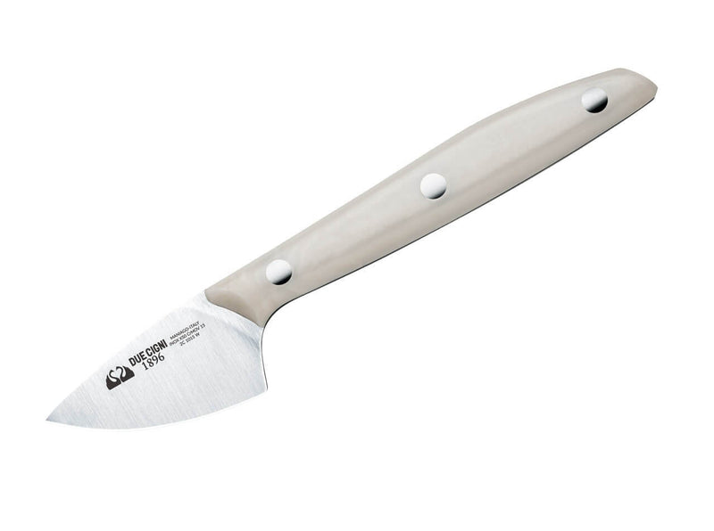 Due Cigni 1896 Hartkäsemesser POM Weiß