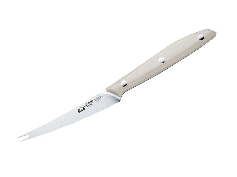 Due Cigni 1896 Käsemesser POM Weiß