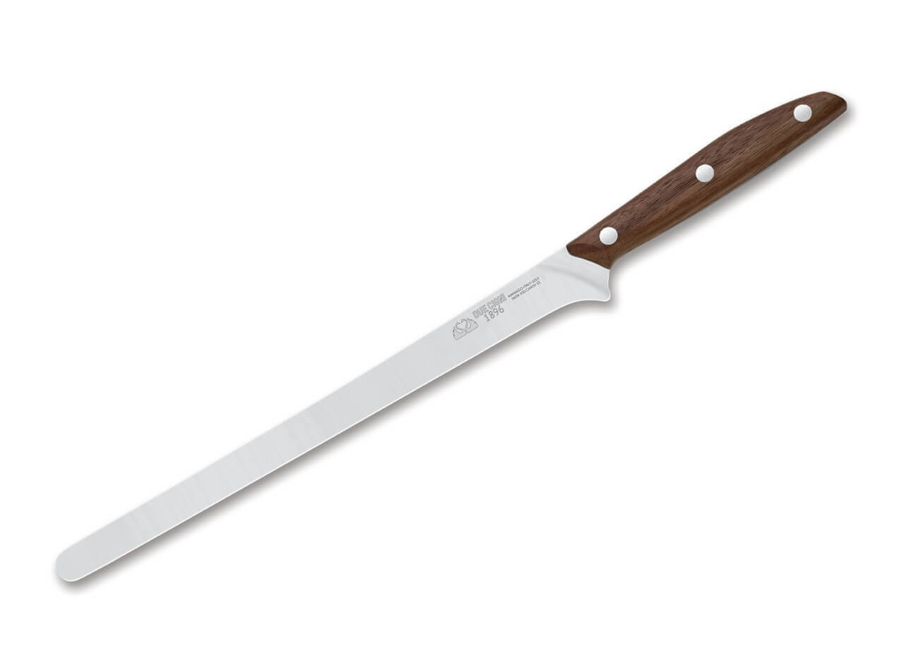 Due Cigni 1896 Schinkenmesser Walnuss
