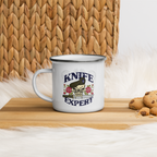 Für echte Kenner, das Camp und die Werkstatt: Die „Knife Expert“ Emaille-Tasse