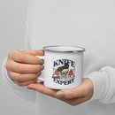 Für echte Kenner, das Camp und die Werkstatt: Die „Knife Expert“ Emaille-Tasse