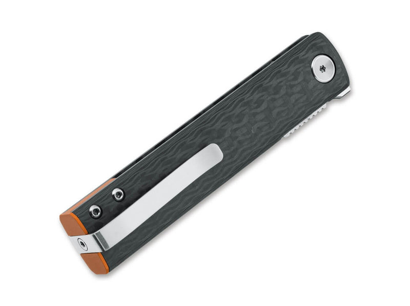 Fox Knives Chnops Carbon Fiber Satin Orange
