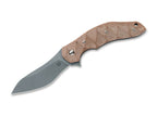 Flipper N690 Natural Micarta