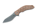 Fox Knives Flipper N690 Natural Micarta