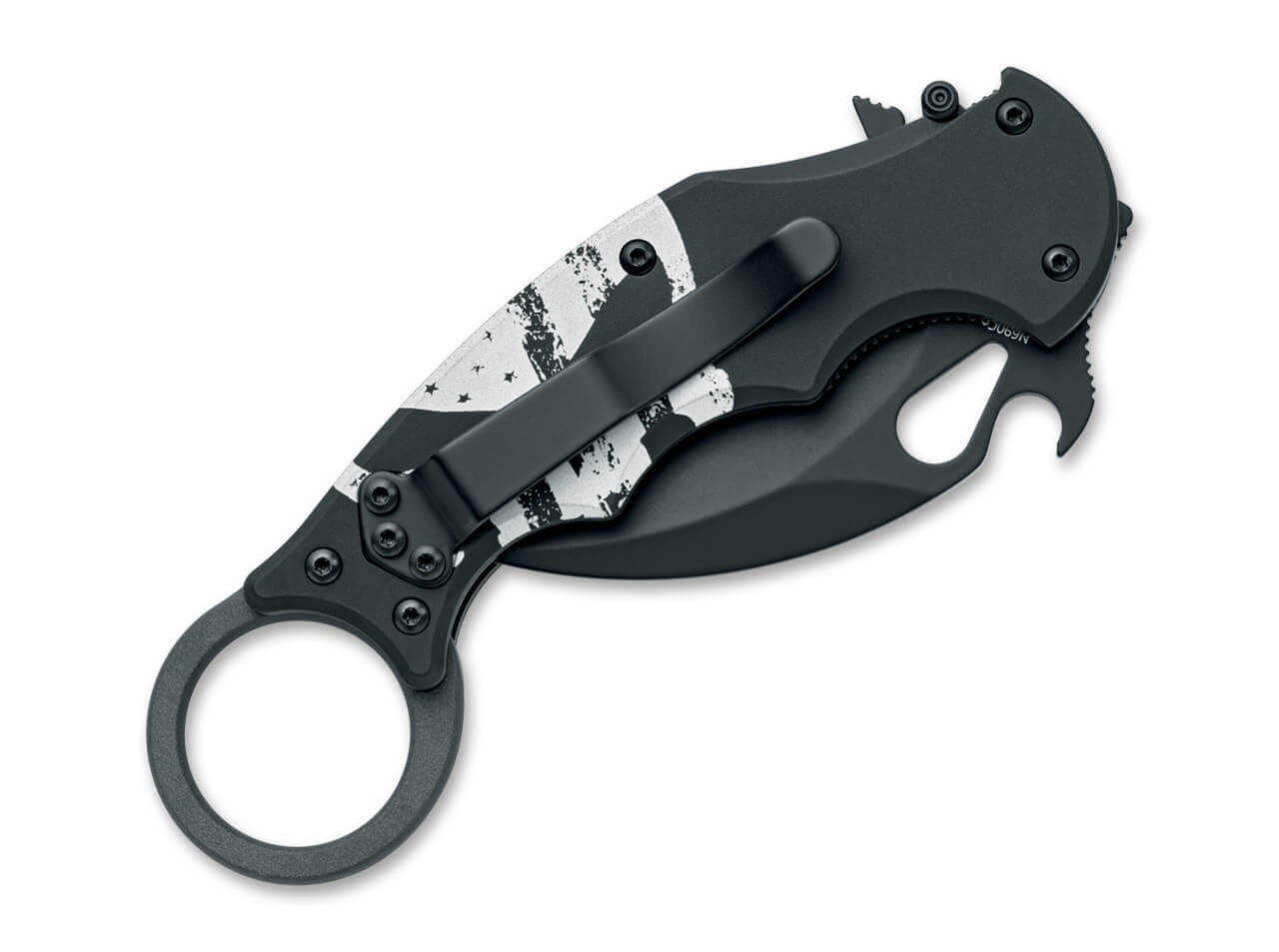 FX 599 Karambit The Skull N690 Aluminum