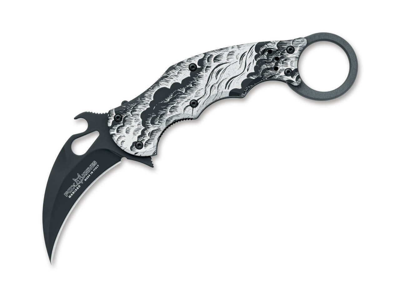 FX 599 Karambit The Storm N690 Aluminum