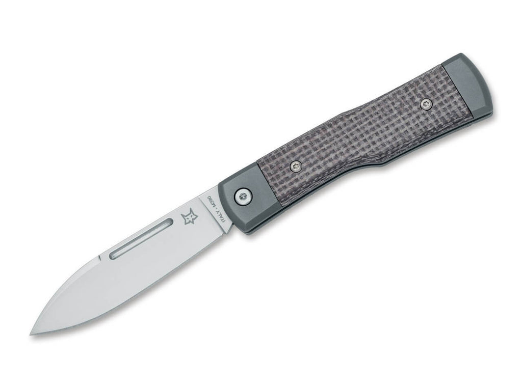 Gunstock M390 Ti Bison Micarta