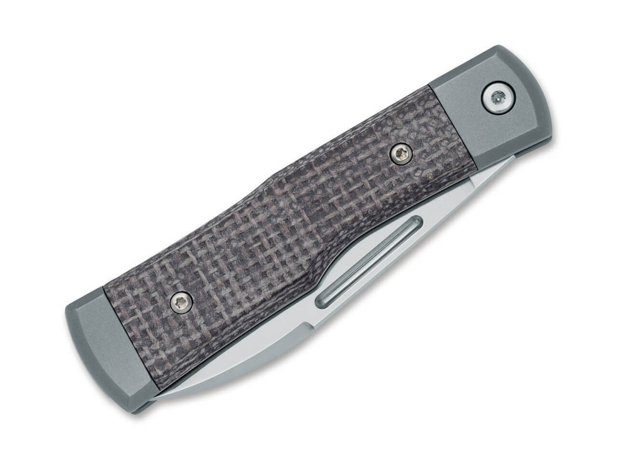 Gunstock M390 Ti Bison Micarta