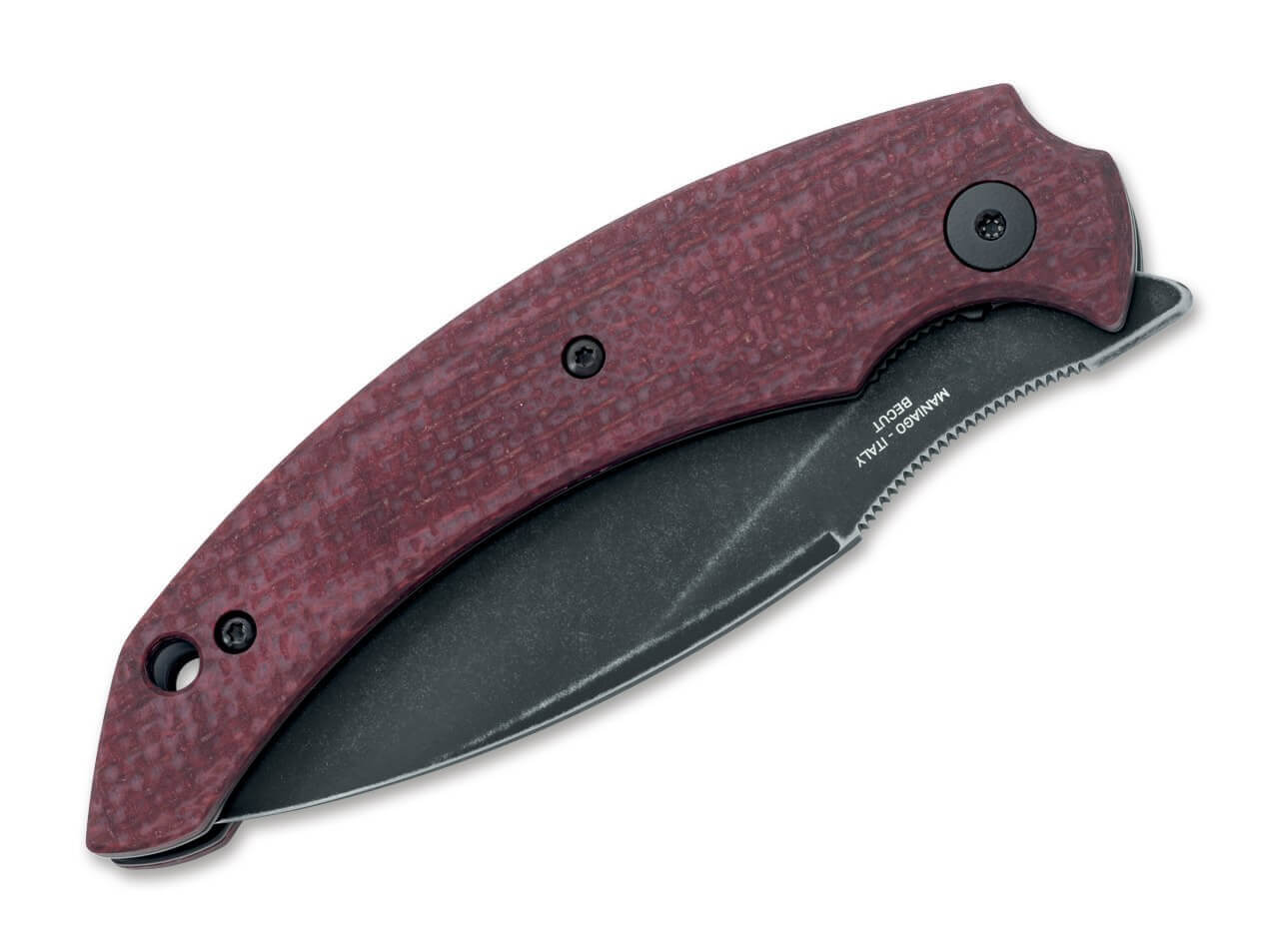 Honos Plum Jute Micarta