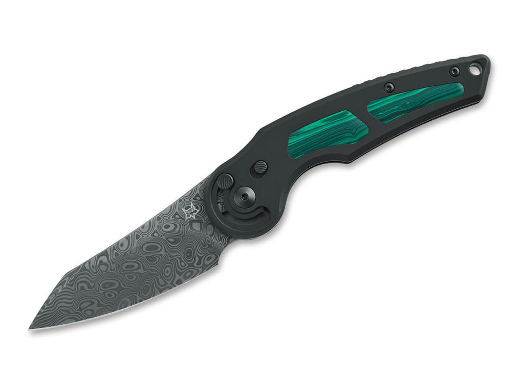 Jupiter Titanium Malachite Damascus