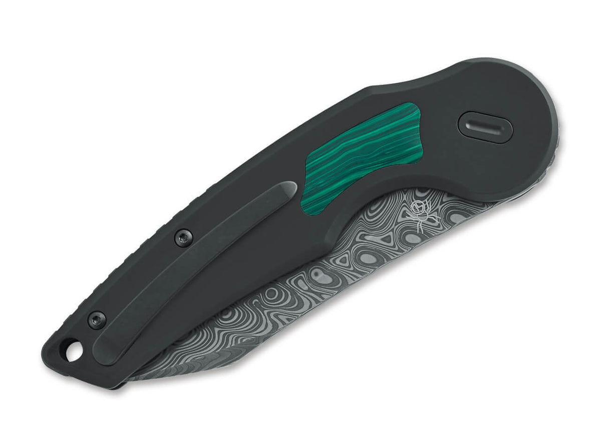 Jupiter Titanium Malachite Damascus