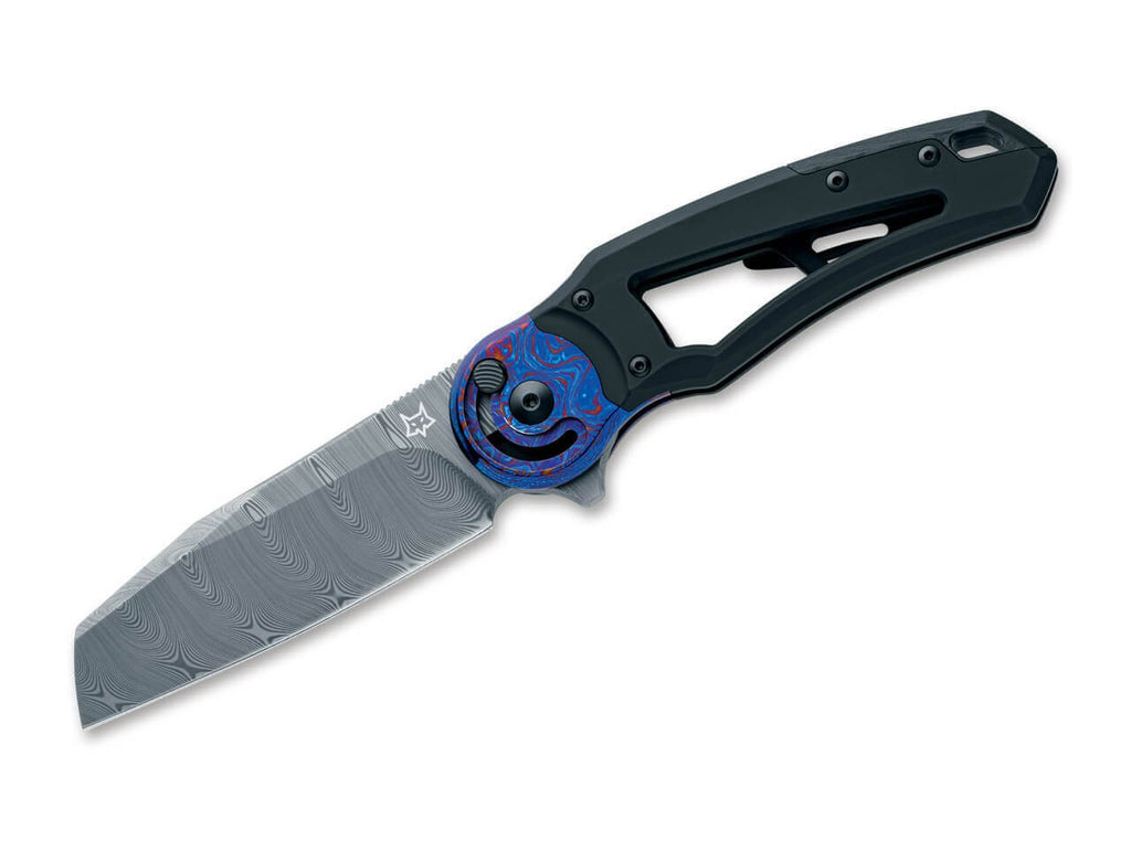 Metamorphosis Sheepfoot Damascus Titanium Black