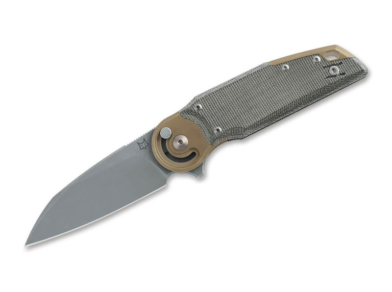 Fox Knives Metamorphosis Wharncliffe M390 Micarta Green