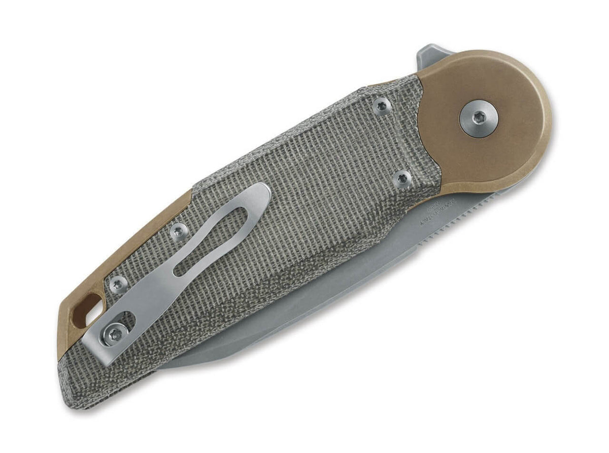 Metamorphosis Wharncliffe M390 Micarta Green