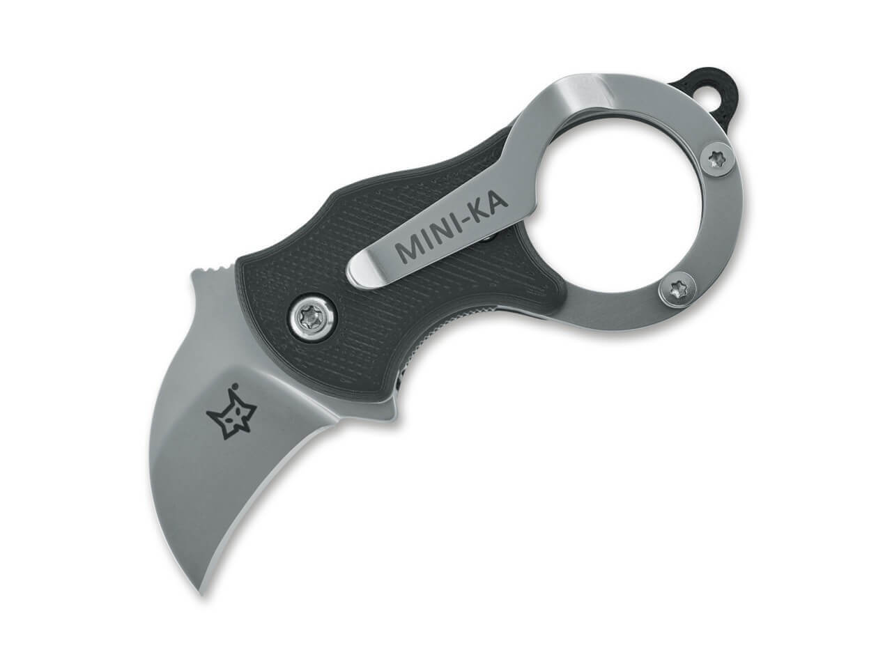 Fox Knives Mini-Ka Black Sandblasted