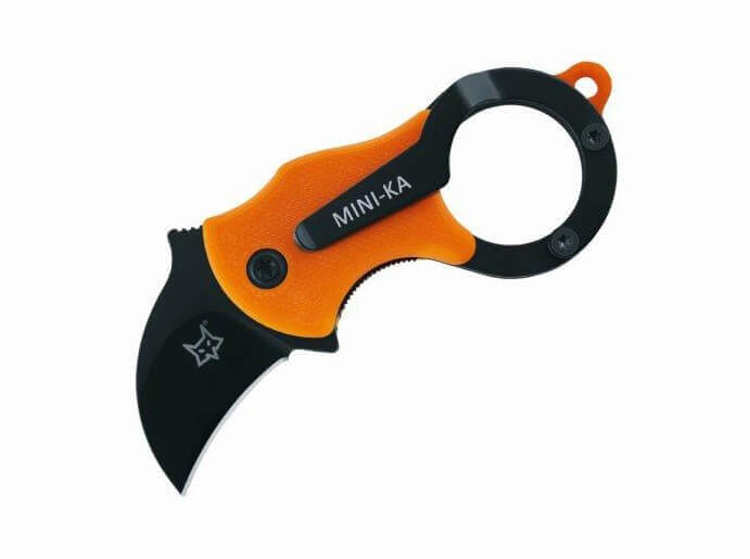 Fox Knives Mini-Ka Orange