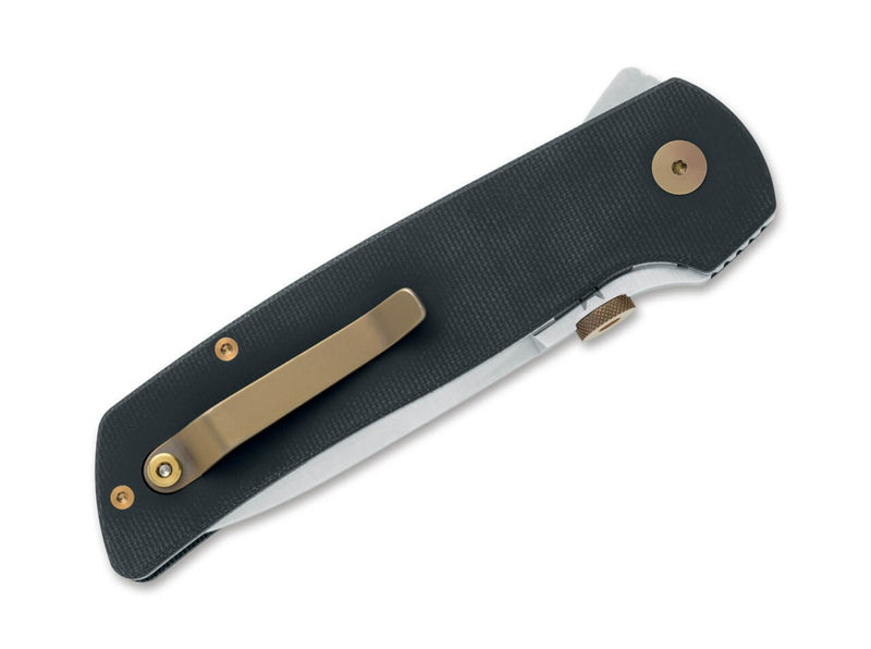 Fox Knives Original Gangster Micarta Black