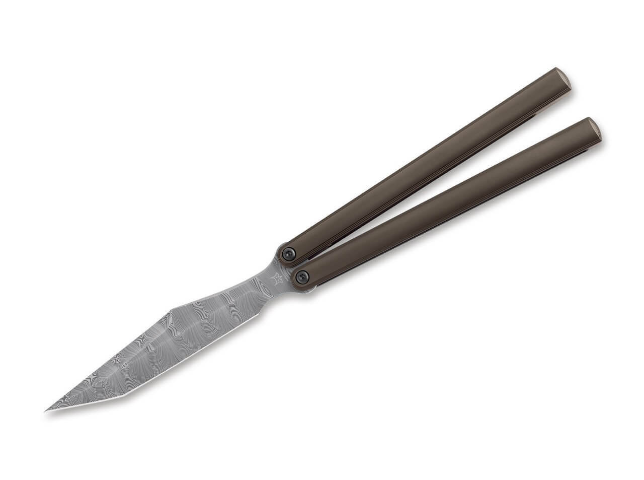 Fox Knives PHI Titanium Bronze Damascus