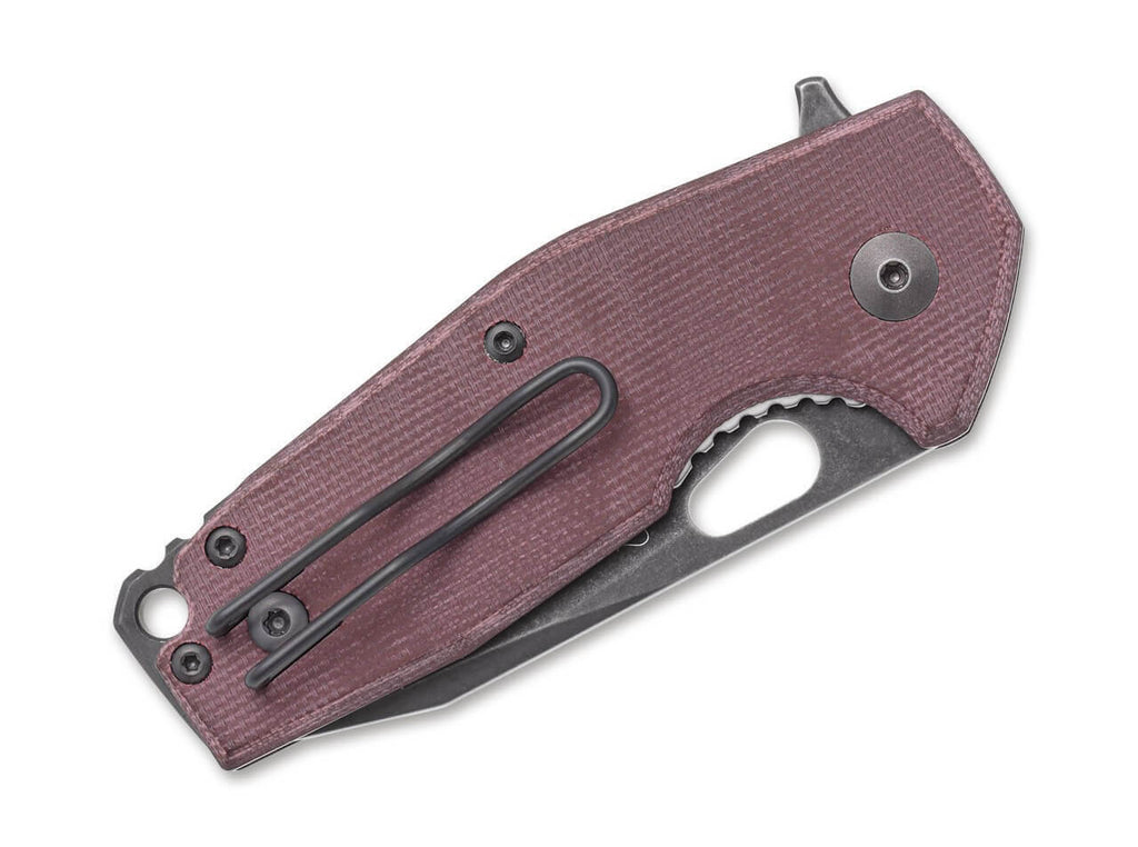 Suru Micarta Burgundy