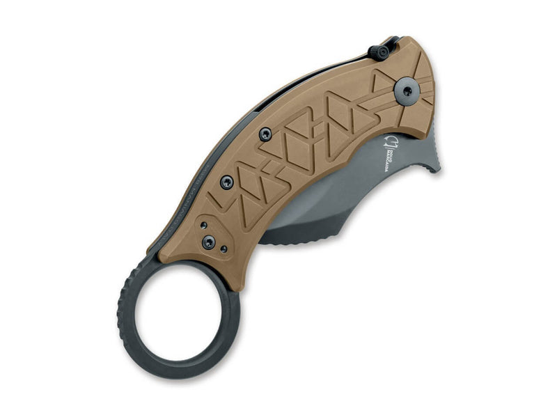 Fox Knives Tribal K Titanium Bronze Black PVD
