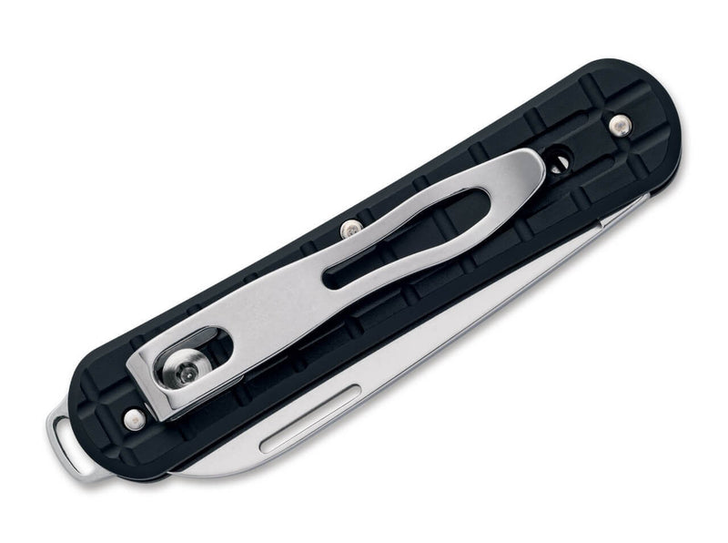 Fox Knives Vulpis 130 Grenade Pattern Aluminum Black