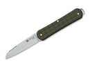 Fox Knives Vulpis 130 Grenade Pattern Aluminum Military Green