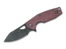Fox Knives Yaru Micarta Burgundy