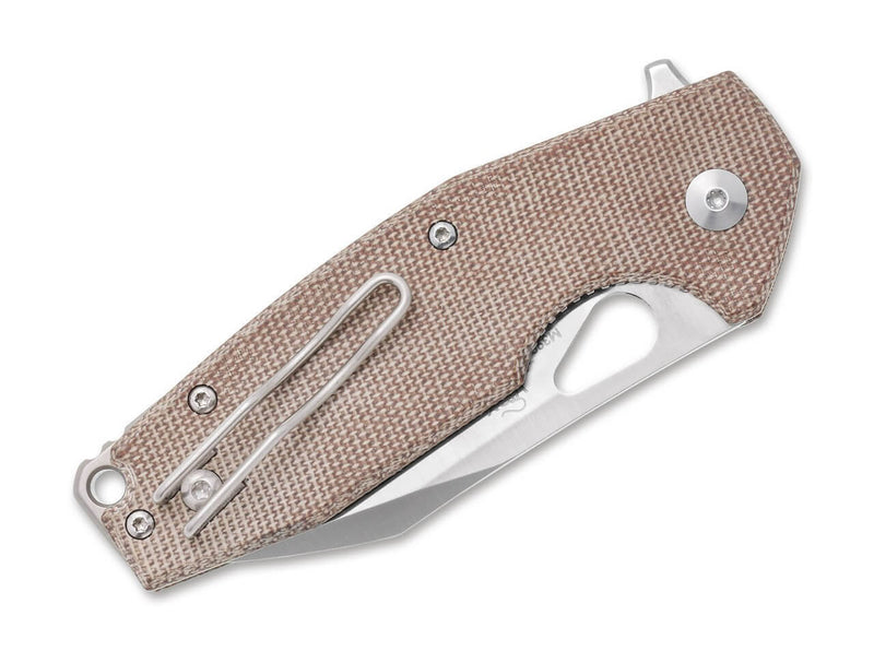 Fox Knives Yaru Micarta Natural