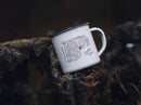 Helle Map Enamel Tasse
