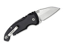 Hogue A01 Microswitch Compact Wharncliffe Black