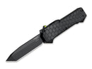 Hogue Compound OTF Automatic 3.5 Tanto G10 Solid Black PVD