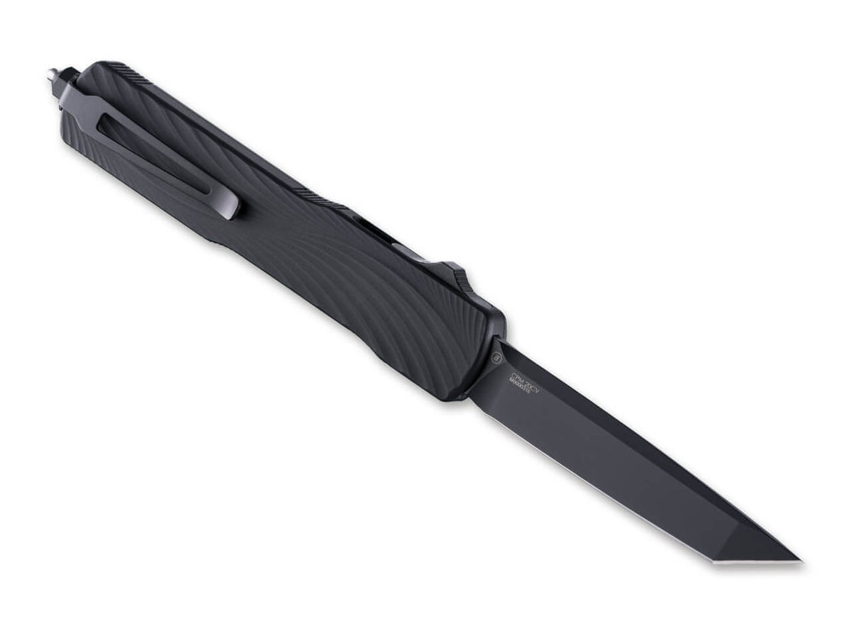 Counterstrike OTF Automatic 3.35 Tanto G10 Solid Black PVD