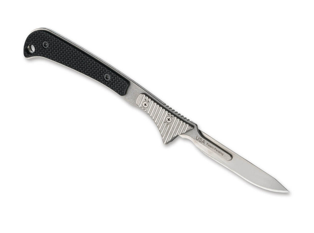 Expel Scalpel Black G10 & Steel