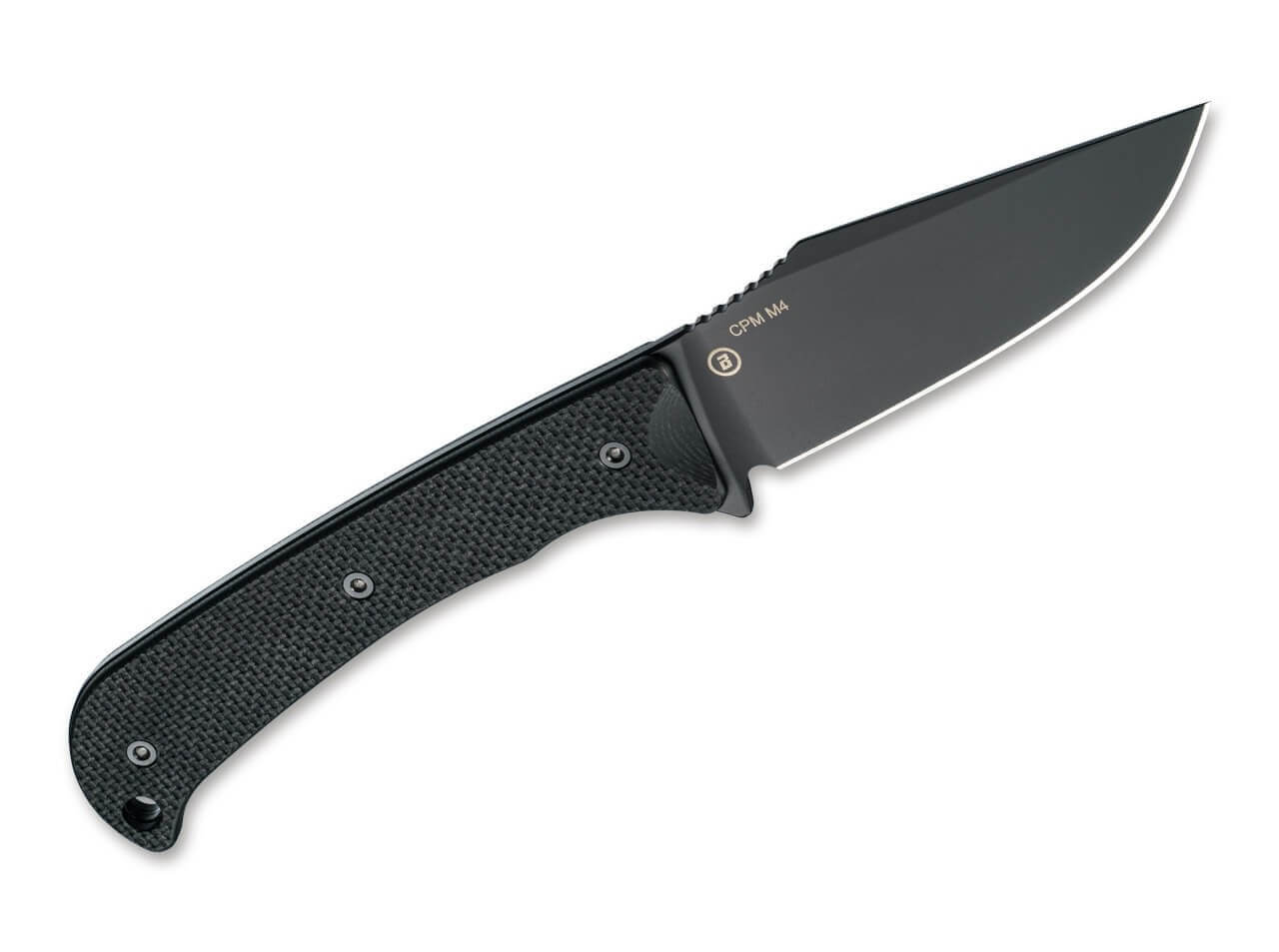 Extrak 3.3" Clip Point Black Cerakote