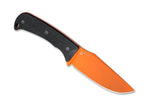 Extrak XL 3.9" Fixed Blade G10 Black Orange Cerakote