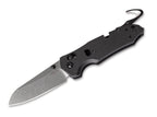 Trauma First Response Tool 3.4 G10 Solid Black Stone Tumbled
