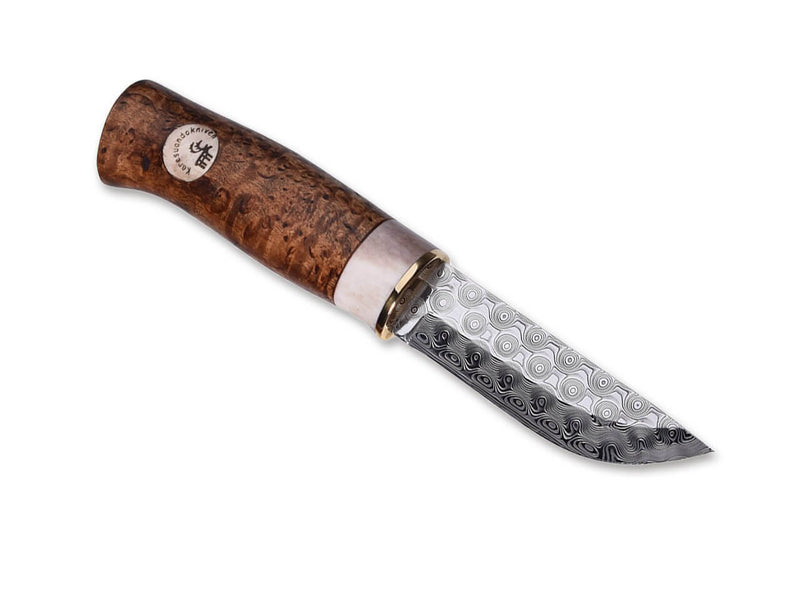 Karesuando Älgen Brun Damasteel Rose