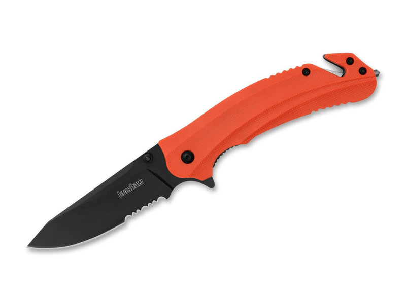 Kershaw Barricade Serrated Orange GFN