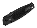 Launch 16 Aluminum Black Tanto Serrated