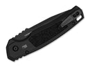 Kershaw Launch 16 Aluminum Black Tanto Serrated
