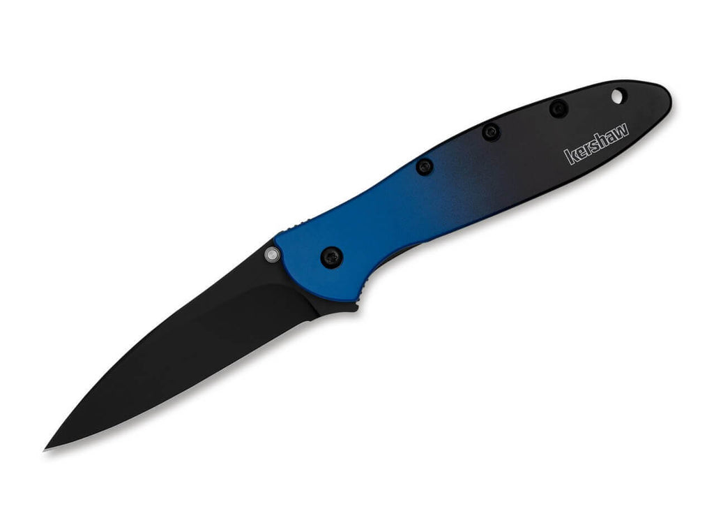 Leek Aluminum Blue Black Gradient Black Blade