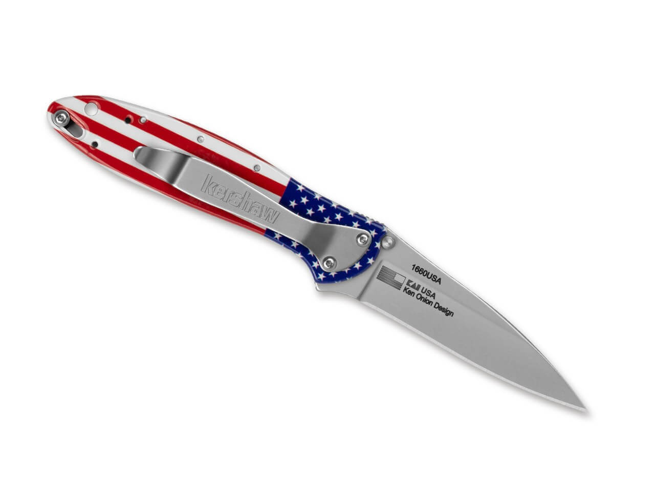 Leek Aluminum USA Flag