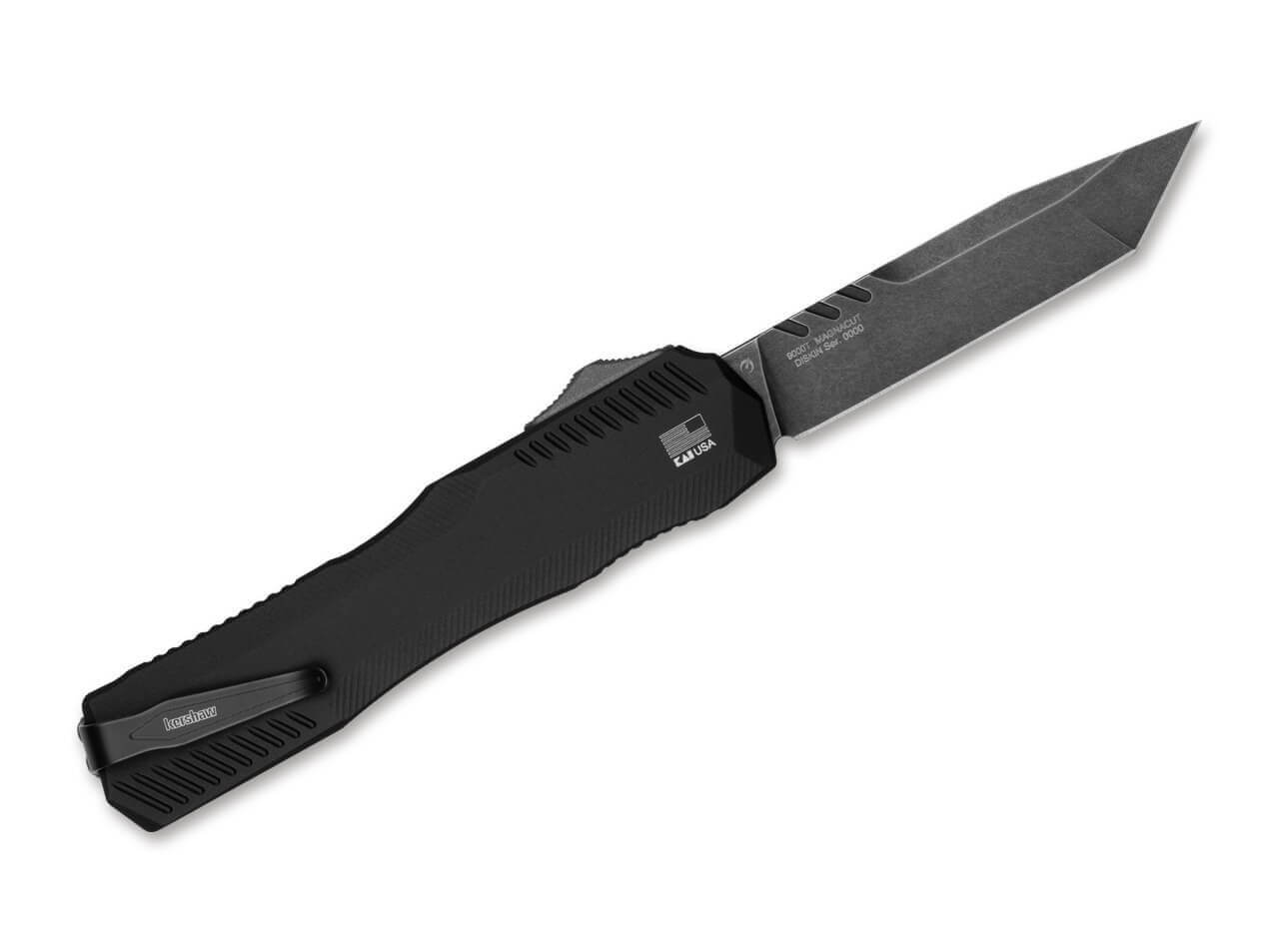 Livewire Aluminum MagnaCut Black Tanto