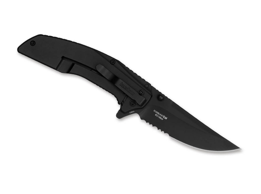 Outright Black Serrated