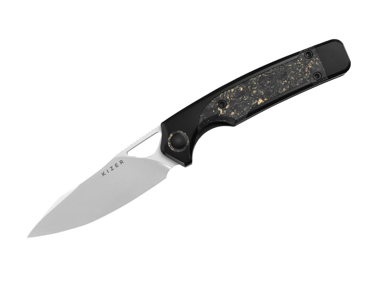 Ara S45VN Black Ti CF Gold Flake