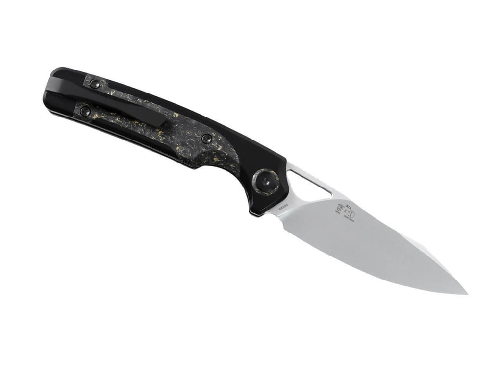 Ara S45VN Black Ti CF Gold Flake