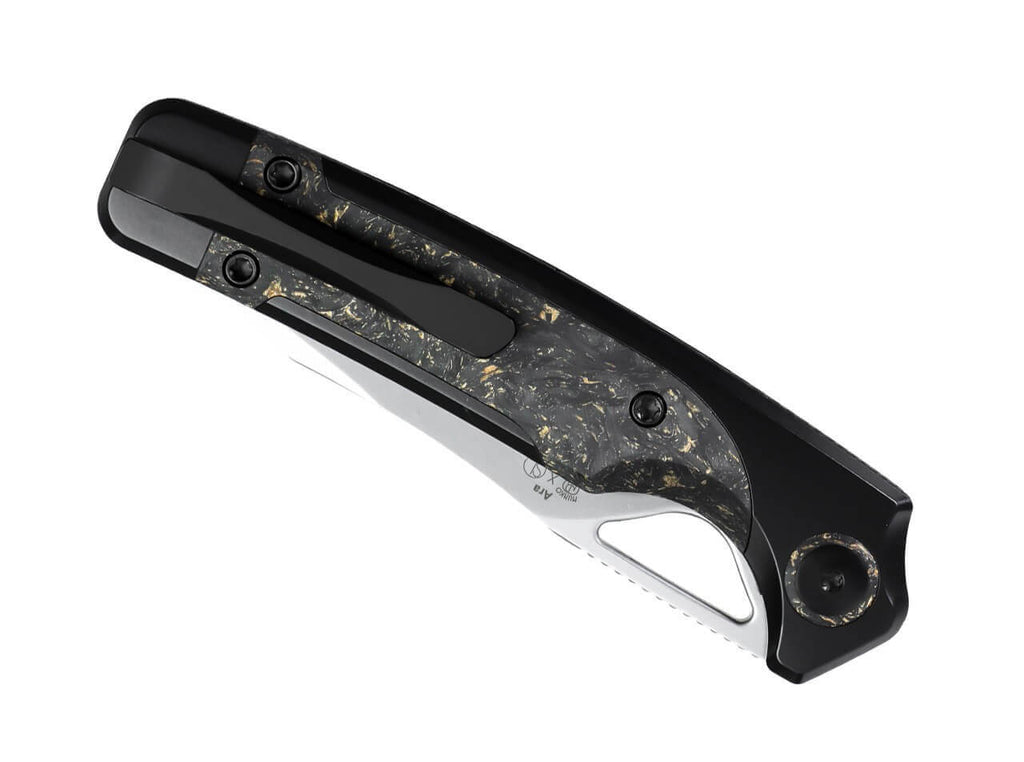 Ara S45VN Black Ti CF Gold Flake