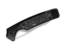 Kizer Ara S45VN Black Ti CF Gold Flake